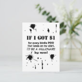 Als ik $1 heb briefkaart (Staand voorkant)