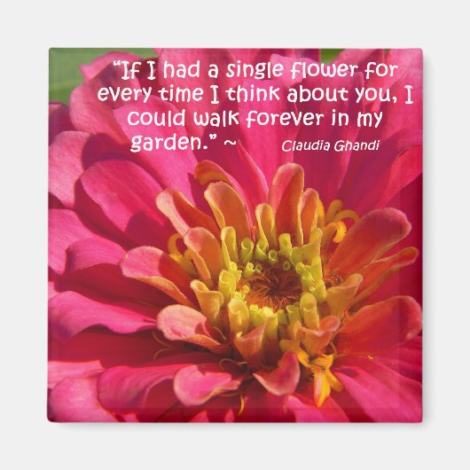 Als ik aan je denk... magneet (Voorkant)