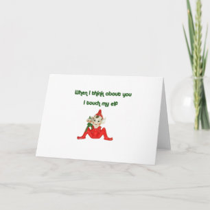 Als ik aan jou denk... feestdagen kaart