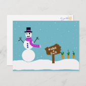 Als ik alleen een neus had briefkaart (Voorkant / Achterkant)