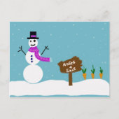 Als ik alleen een neus had briefkaart (Voorkant)