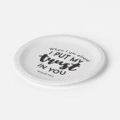 Als ik bang ben, vertrouw ik op je citaten papieren bordje (Gekanteld)