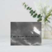 Als ik bang ben, zet ik mijn vertrouwen in You Psa Briefkaart (Staand voorkant)