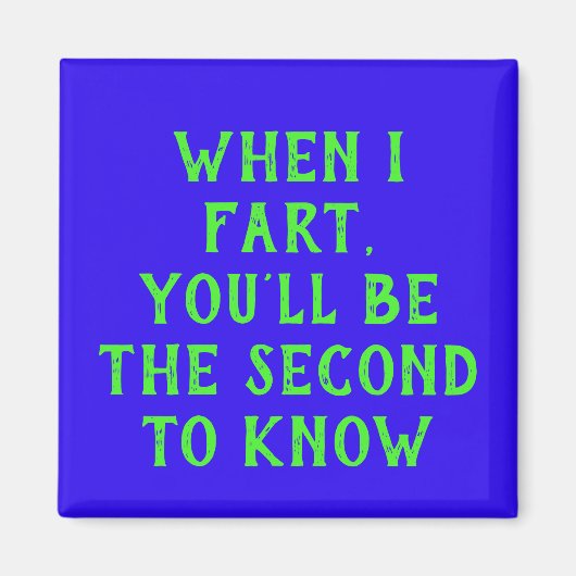 Als ik begin magneet (Voorkant)