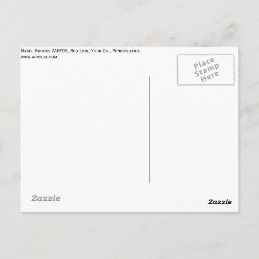 Als ik Big krijg... Briefkaart (Achterkant)