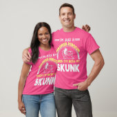 Als ik bij mijn stinkdier ben t-shirt (Unisex)