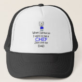 Als ik Chef ben Trucker Pet (Voorkant)