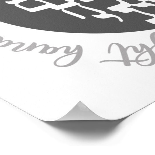 Als ik de Jerusalem-wandkunst vergeet Poster (Hoek)