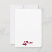 Als ik de loterij gedicht kaart won (Achterkant)