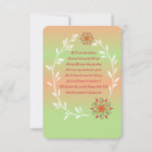 Als ik de loterij gedicht kaart won (Voorkant)