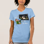 Als ik de wereld regeer - Art Deco stijl T-shirt (Voorkant)