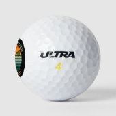 als ik deze jumpshot mis, probeer ik het opnieuw G Golfballen (Logo)