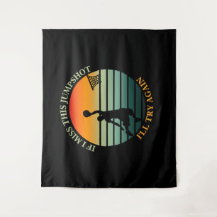 Als ik deze jumpshot mis, probeer ik Tapestry opni Wandkleed