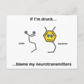 Als ik drink ben... briefkaart (Voorkant)