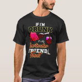 Als ik Drink ben T-shirt (Voorkant)