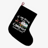 Als ik Drink word, is het de mislukte grappigheid  Grote Kerstsok (Voorkant (Hangend))
