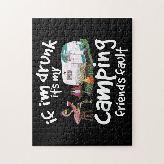 Als ik Drink word, is het de mislukte grappigheid Legpuzzel (Verticaal)