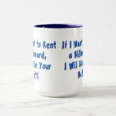 Als ik een Billboard wil huren Mok (Midden)