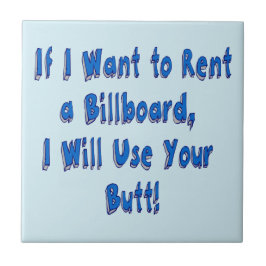 Als ik een Billboard wil huren Tegeltje