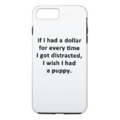 Als ik een dollar had Case-Mate iPhone case (Achterkant)