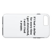 Als ik een dollar had Case-Mate iPhone case (Achterkant (Horizontaal))