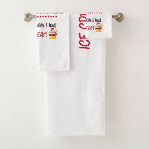 Als ik een dollar had voor elke keer dat ik versto bad handdoek