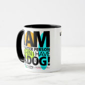 Als ik een grote B&W-Mok heb, pas het aan! Mok (Voorkant links)