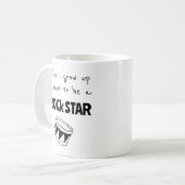 Als ik een grote Rockster word koffiemok (Voorkant links)