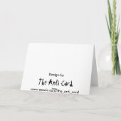 Als ik een Jehovagetuigen was... (Verjaardag) Kaart (Achterkant)