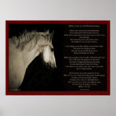 Als ik een oude paardenvrouw ben poster (Voorkant)