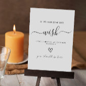 Als ik één verlangteken had, wou dat je hier was, kaart