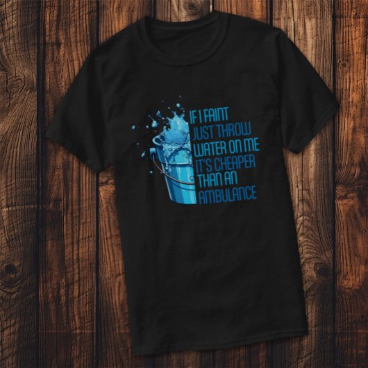 ALS IK FLAUW WORD, GOOI IK GEWOON WATER OP ME | GR T-SHIRT