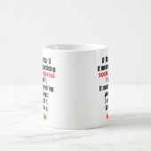 Als ik flauwval en je kunt het horen koffiemok (Center)