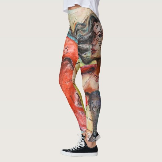 "Als ik geen angst had" Leggings (Links)