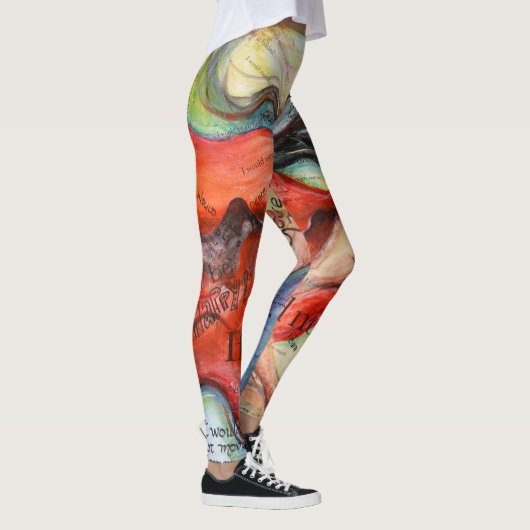 "Als ik geen angst had" Leggings (Rechts)