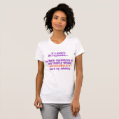 Als ik geen boek had... t-shirt (Voorkant volledig)