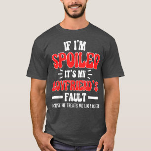 Als ik gepraat word, is het Fault Funny Gir van mi T-shirt