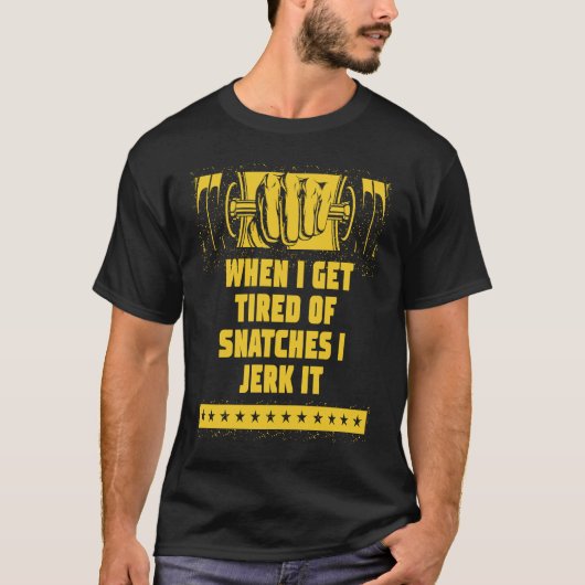 Als ik getierd word van natches, dan heb ik het ge t-shirt (Voorkant)