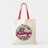 Als ik gevoelens had - Funny Skeleton Valentijnsda Tote Bag (Achterkant)
