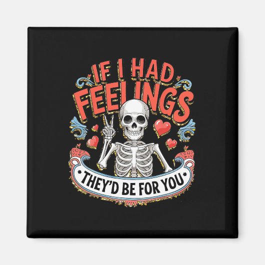 Als ik gevoelens had, zouden ze voor jou zijn magneet (Voorkant)