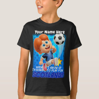 Als ik groot ben, ga ik spelen voor SCHOTLAND! T-shirt