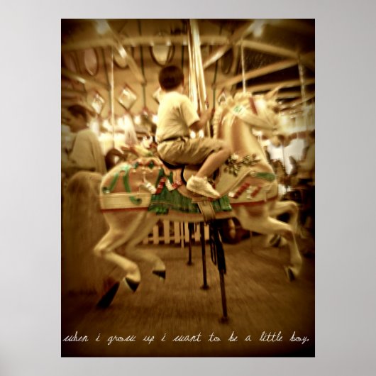 Als ik groot ben... poster (Voorkant)