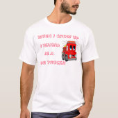 Als ik groot ben... t-shirt (Voorkant)