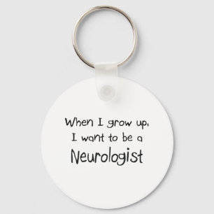 Als ik groot ben wil ik een neuroloog worden sleutelhanger