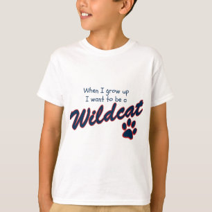 Als ik groot ben wil ik een Wildcat worden T-shirt