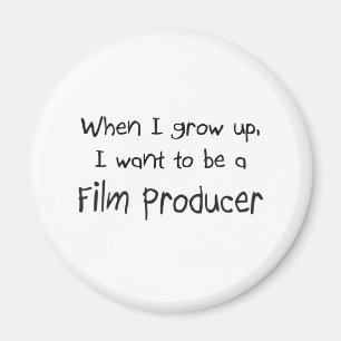 Als ik groot ben wil ik filmproducent worden magneet
