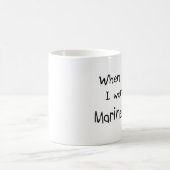 Als ik groot ben, wil ik mariene bioloog worden koffiemok (Center)