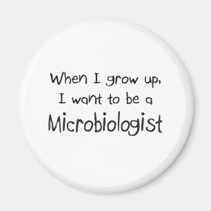 Als ik groot ben wil ik microbioloog worden magneet
