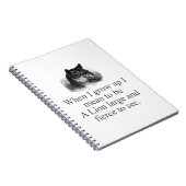 Als ik groot word, bedoel ik te zijn notitieboek (Rechterzijde)