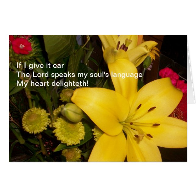 Als ik hem een kaart geef (Voorkant Horizontaal)